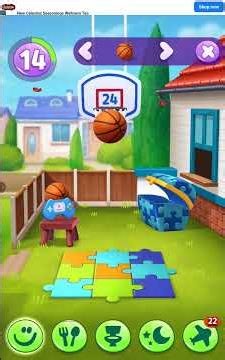 My Talking Tom 2 Basketball Hoops (Remastered)