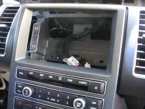 How to Remove Radio / Navigation / Display from 2011 Ford Flex for Repair.