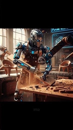 Robot Working Like a Real Carpenter!