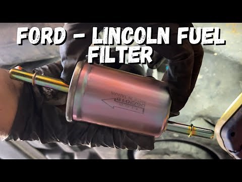 Ford Expedition Lincoln Navigator Fuel Filter Replacement 2002-2004
