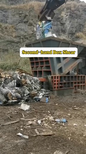 Big Sale! High-Power Used Box Shear — Heavy Steel Cutting Made Easy! ⚙️✂️ Looking for a powerful scrap cutting machine at a low investment? Our pre-owned box shear is fully inspected, refurbished, and ready for heavy-duty operations. Perfect for cutting steel profiles, rebar bundles, scrap plates, HMS, and mixed heavy scrap. ⸻ 💪 Why Choose Our Used Box Shear? • Strong cutting force — easily handles heavy and oversized scrap. • Refurbished hydraulic system — stable pressure, smooth cutting. • Re
