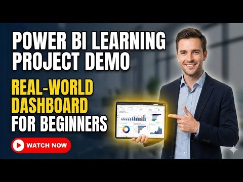 🔥 Power BI Learning Project Demo | Real-World Dashboard for Beginners