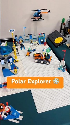 LEGO Town Arctic: Polar Explorer: set 6578 from 2000 ❄️🧊🥶