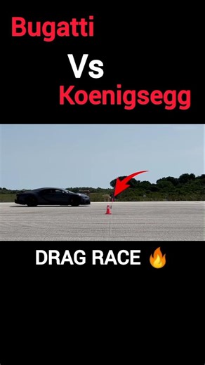 Bugatti vs Koenigsegg DRAG RACE 🔥😱