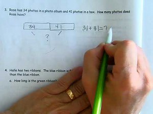 Math Module 4, lesson 5 homework