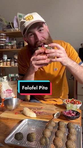 Authentic Falafel Pita Sandwich Recipe