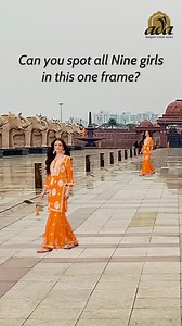 254K views · 364 reactions | Can you spot the nine dancing girls ?  #eyetestchallenge #adachikan #ChikankariElegance #AdaChikan | ADA Designer Chikan Studio | Facebook