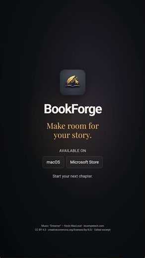 Meet BookForge — Your Next Novel Starts Here #bookforge #novelwriting #writingapp