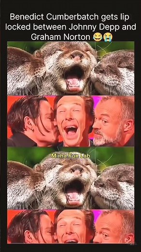 Benedict Cumberbatch Gets Caught Between Johnny Depp & Graham Norton 😂😭