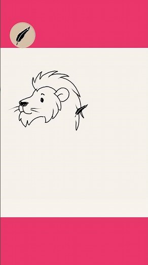How to Draw a LION! 🦁👑 Easy Safari Animal Art for Kids & Beginners #lidoartworks