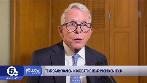 Judge blocks Gov. DeWine's ban on intoxicating hemp with a 14-day temporary restraining order