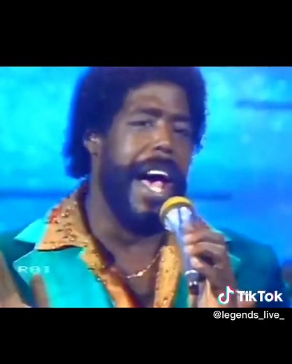 Barry White - You're The First, The Last, My Everything #legend #LIVE #legendslive #barrywhite #1974 #classic #music #fyp