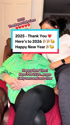 What a year 2025 has been for Sally 💖 From unforgettable moments to nonstop laughs, sass, and heart, this year has truly been something special. We are beyond grateful for every like, comment, share, and message — the love and support from Sally’s fans has meant more than we could ever put into words. Thank you for embracing her humor, her honesty, and her unapologetic sass. Your kindness and encouragement have made this journey so joyful, and Sally feels the love every single day. We can’t wai
