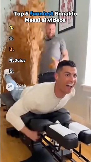 Ronaldo vs Messi 😂 Funniest Ai Football Videos