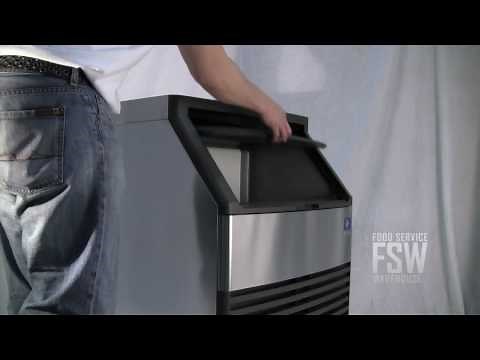 Manitowoc (QY-0135W) 135 Lb Self-Contained Half Cube Ice Machine