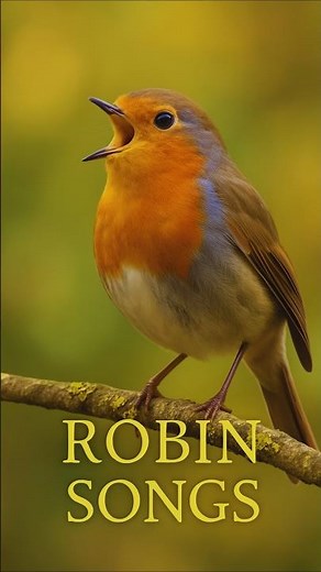 European Robin Birdsong from the Forests of Germany | Calming Nature Sounds for Sleep & Focus