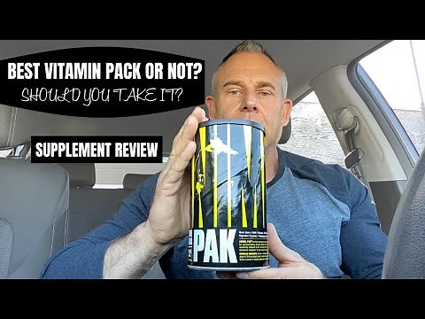 Universal ANIMAL PAK Multivitamin Review - BEST Vitamins? - Multivitamins Review