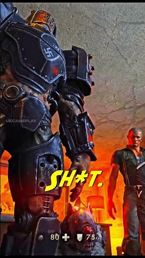 When your buddy says “Jump, it’s fine!”… but there’s a dog, Jäger and a robot beefcake 😭🐕🤖💥 #shorts
