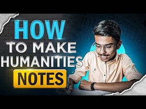 How to Make Humanities Notes? 🤔 THE BEST WAY 🔥🔥 Session 2024-25 Humanities/Arts