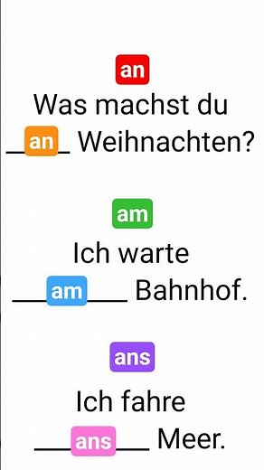 A1, A2, B1 - Learn German, #grammar, German grammar, #preposition #learnGerman #articles