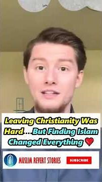 Leaving Christianity Was Hard.....But Finding Islam Changed Everything ❤️