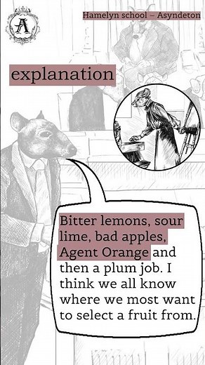 Analysis: Asyndeton as a rhetorical device