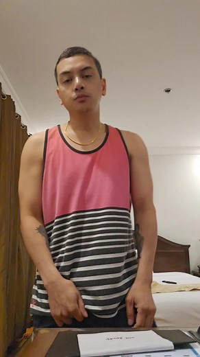 Engaging Fitness Routine in a Cozy Bedroom Setting