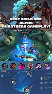 329K views · 615 reactions | Best Build For AlphaWinstreak gameplay ang MVP in Rank game!! Mobile legends Bang bang #MobileLegendsBangBang #MLBB #mlbbcreator | Yameteee | Facebook