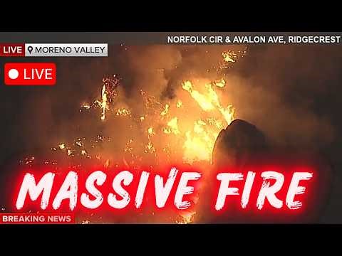 🔴 LIVE: Massive House Fire Engulfs Home in Paterson New Jersey | Firefighters Battle Blaze