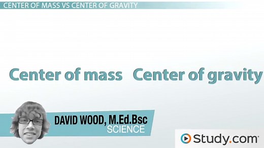 Center of Mass vs. Center of Gravity | Definition & Equations