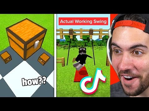 TikTok Build Hacks You NEED To Try In Minecraft!