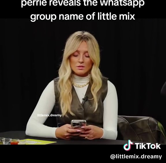 Little Mix WhatsApp Group Name Revealed!