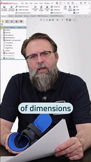 Show Change of Dimension in SOLIDWORKS: CADvice of the Week 40