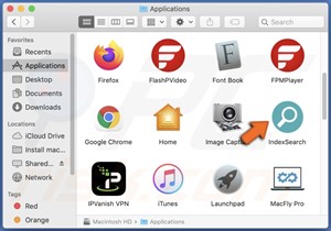 IndexSearch Adware (Mac)