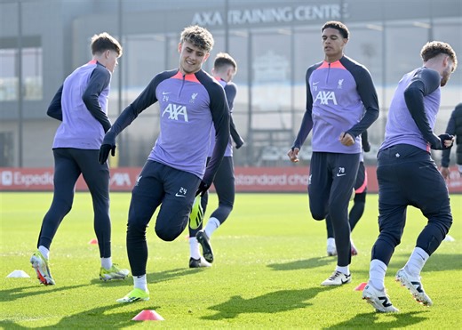 The eight academy youngsters in Liverpool's squad to face Sparta Prague tonight, two could debut