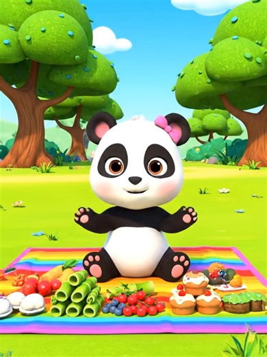 🐼 Penny Panda’s Picnic Piles — Learning to Sort by Type! #PennyPanda #SortingSkills #FoodCategories #HealthyChoices #KidsLearning #PreschoolFun #EarlyEducation #HandsOnLearning #KidsTok #LearningThroughPlay#Geniuspebbles
