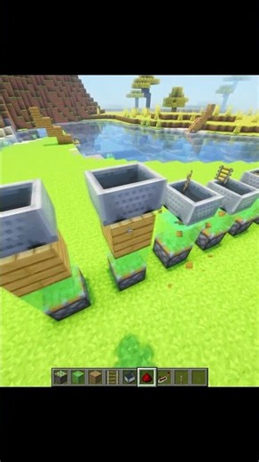 Minecraft Simple Trampoline! 🤯