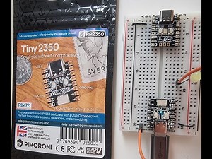 Hopper : first look at the Pimoroni Tiny2350 (RP2350)