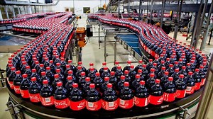 26K views · 384 reactions | Inside the soft drink factory - Amazing coca cola manufacturing line - Filling Machine #machine #technology #factory | Machine Radom | Facebook