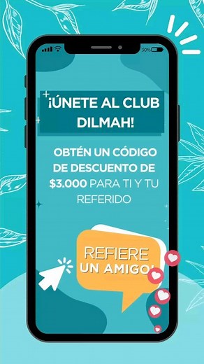✨ ¡Únete al Club Dilmah y disfruta de beneficios especiales para verdaderos #DilmaLovers! ✨ Refiere a un amigo y ambos obtendrán un descuento de $3,000 . ¿Cómo hacerlo? Sigue el paso a paso del Reel. ¡Comparte el amor por el té!  . . . . . . . . . . . . #ClubDilmah #Dilmah #DilmahChile #TeaLovers #OfertaEspecial #RefiereYAhorra | Dilmah Tea | Facebook