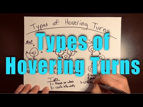 Types of Hovering Turns in Helicopters