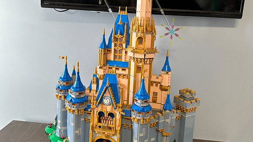 The 4,837-Piece Lego Disney Castle Is ‘Beyond Magical'