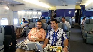 A rare glimpse into Saudi Arabian Airlines (Saudia) B747-400 Intercontinental Business Class