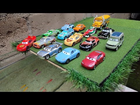 HUGE Disney Pixar Cars Diecast Collection Review [Amazing Water Display!]