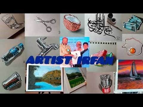 3D Drawings | 2 hyper realistic art | by Artist Irfan