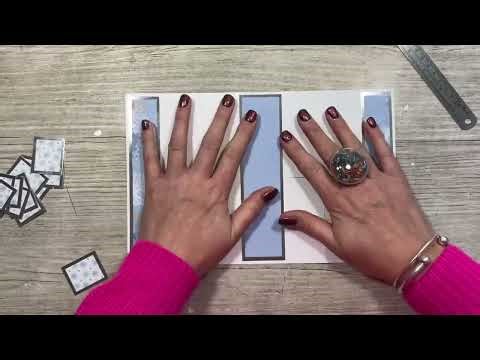 NO DIES NEEDED | Such a Lovely Card Fold | Tower Block Card |