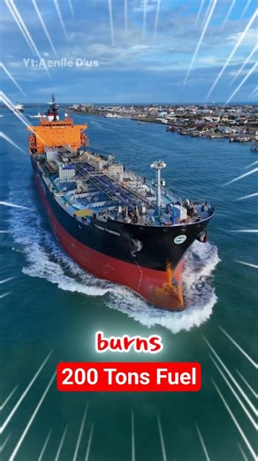 How Giant Container Ships Use Fuel | Diesel vs Heavy Fuel Oil