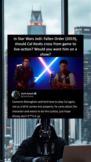 Should Cal Kestis Appear in Live-Action?