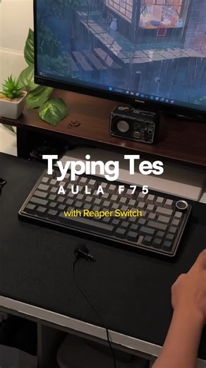 Uji Ketik di Aula F75 dengan Reaper Switch
