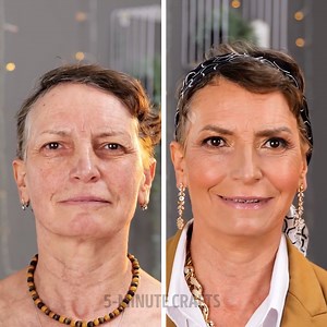 Look how we transformed these grandmas into fancy ladies! | 5-Minute Crafts Family